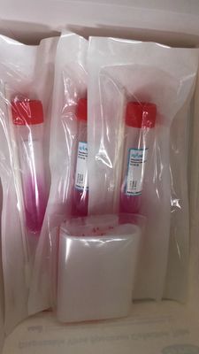 Tubos medios 6ml 12ml 30ml de la colección de espécimen del virus del transporte viral disponible de VTM