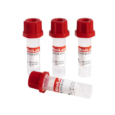 El CE aprobó el tubo micro 0.5ml/0.25ml de la colección de la sangre