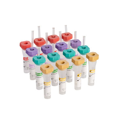 El CE ISO9001 aprobó el tubo micro 0.5ml estéril 0.25ml de la colección de la sangre