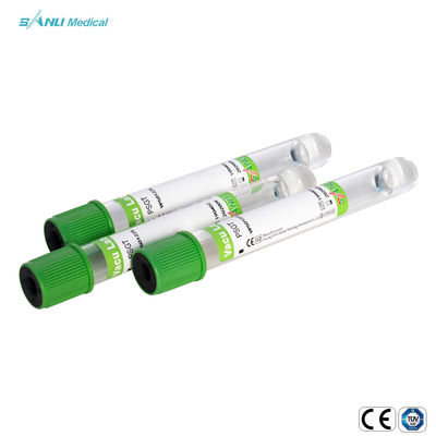El CE del tubo de la colección de la sangre del vacío de la heparina del gel y del litio aprobó