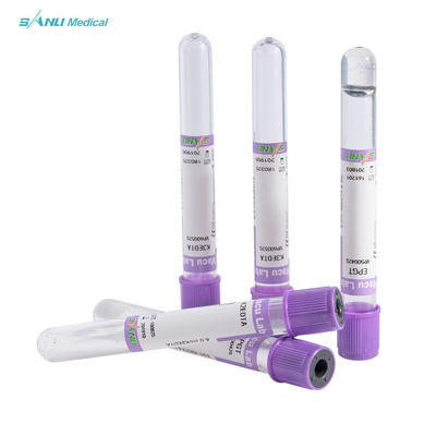 Recogida de sangre desechable Tubo EDTA K3 3-5ml Aprobado por CE