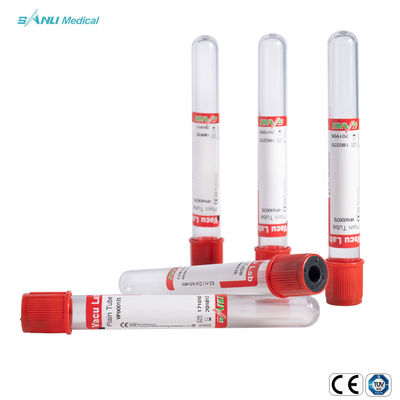 Tubo 2ml de la colección de la sangre del activador del coágulo del vacío para las pruebas bioquímicas