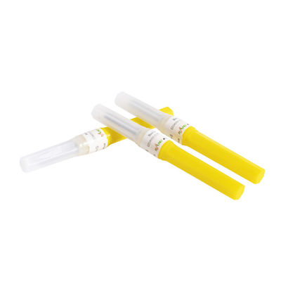 color del amarillo de las agujas 0.9x19m m de la colección de la sangre 20G para no reutilizable