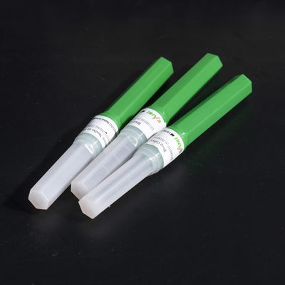 11/4” verdes del vacío del retroceso de las agujas de la colección de la sangre colorean 21G 0.8x31m m