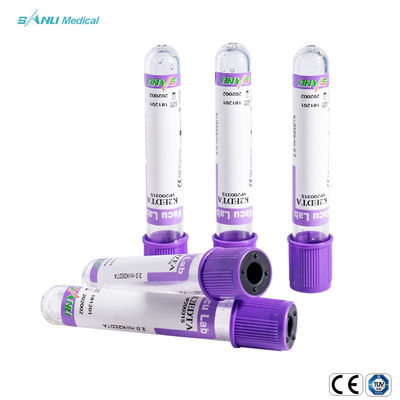 añadido plástico disponible del EDTA K2 de los tubos de la colección de la sangre con el GEL