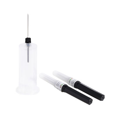 Color multi de las agujas 22G Blcak de la colección de la sangre de la muestra disponible