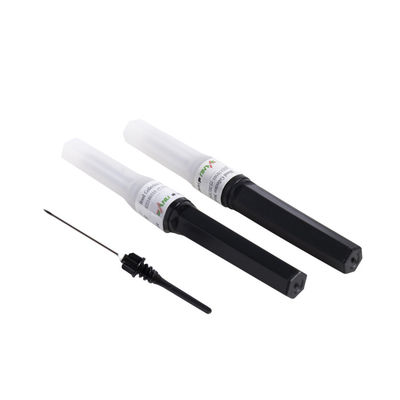 Color multi de las agujas 22G Blcak de la colección de la sangre de la muestra disponible