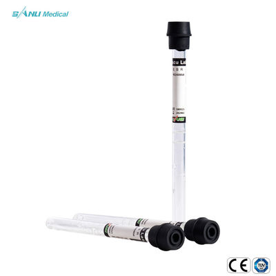 Citrato de sodio disponible del vidrio 1.28ml del tubo ISO de la colección de la sangre del ESR del suero
