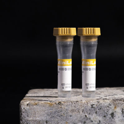 Tubos aditivos de la sangre de la sangre 0.5ml de la colección del EDTA capilar estéril de los tubos