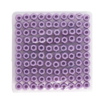 Lavanda aditiva de la sangre del CE de la colección del EDTA capilar de los tubos K2