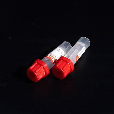 Ningunos tubos capilares aditivos 100pcs Tray Disposable Sterile de la colección de la sangre