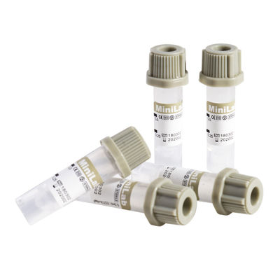 Tubo capilar micro de la sangre de la glucosa del tubo 0.2ml de la colección de la sangre