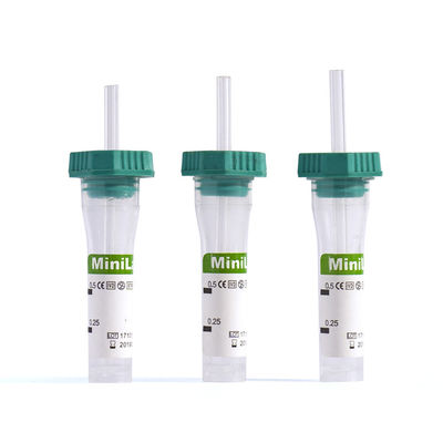 los tubos micro de la colección de la sangre 0.2ml coagulan añadido del activador para el capilar