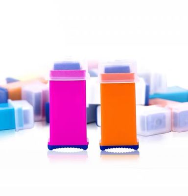 color anaranjado de la seguridad 21G de la presión única disponible de las lancetas 1.8m m