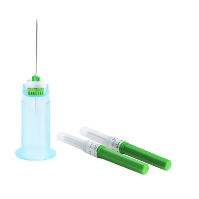 Aguja multi estéril 21g disponible de la colección de la sangre de la muestra color verde de 1 pulgada