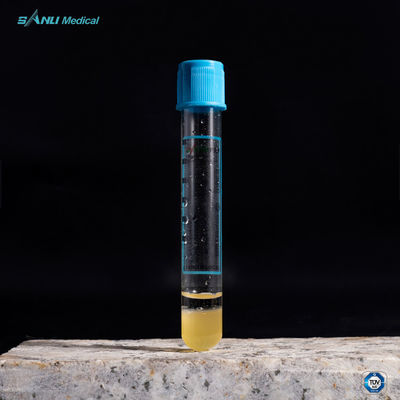 Tubo de ensayo 10ML de Rich Plasma PRP de la plaqueta con el gel del citrato de sodio 3,2%