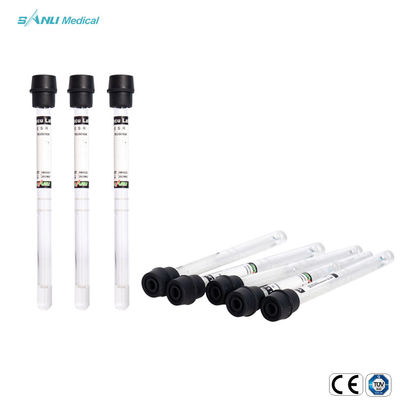 Vidrio del vacío del tubo 1.6ml de la colección de la sangre del ESR del citrato de sodio del CE 3,8% disponible