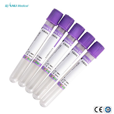 Material del ANIMAL DOMÉSTICO del EDTA 8ml 10ml del tubo de la colección de la sangre del vacío