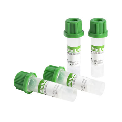 Tubo micro médico disponible 0.5ml ISO13485 8x45m m de la colección de la sangre