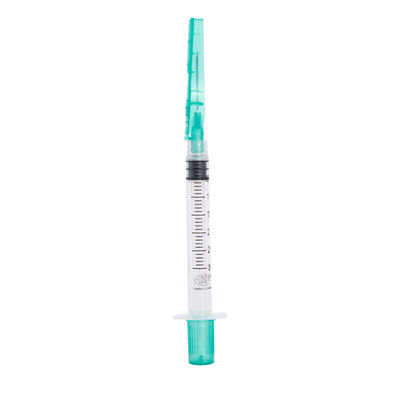 Jeringuilla médica 3ml disponible 22G de la colección de la sangre arterial de la seguridad estéril
